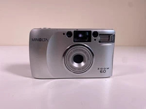 Minolta Zoom 60 35mm Film Point and Shoot Camera - Tested Working - VGC LOMO - Picture 1 of 12