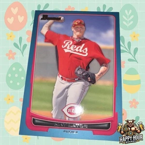 2012 Bowman Blue Card #28 Matt Latos Cincinnati Reds - Picture 1 of 2