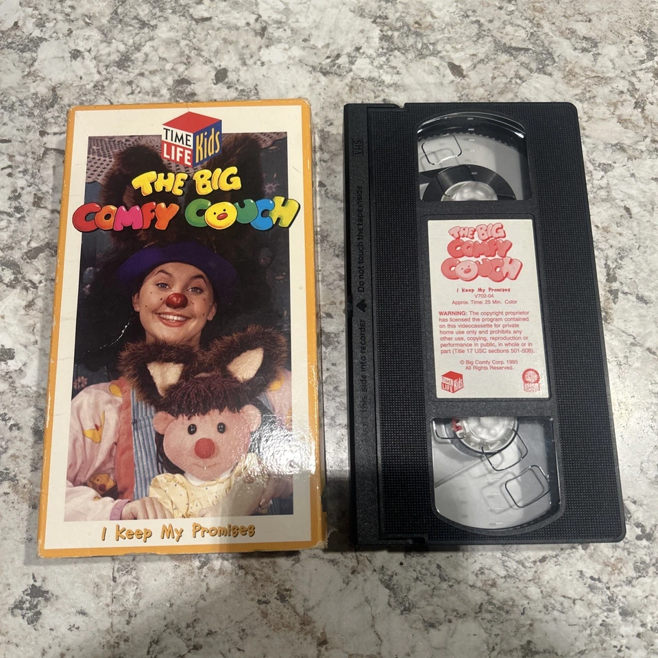 The Big Comfy Couch I Keep My Promises VHS 1995 Time Life Kids - Image 1 of 4