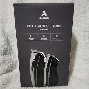 Andis Pivot Motor Combo Professional Hair Clipper & Trimmer Set 20-Piece Kit - Picture 1 of 10