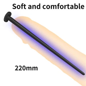 220mm Silicone Urethral Tube Sounds Dilator Insert Plug Sounding for Male - Picture 1 of 16