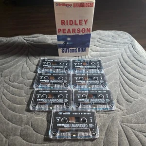 Audio Cassette Book CUT AND RUN by Ridley Pearson - UNABRIDGED - Picture 1 of 5