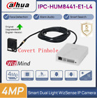 Dahua IPC-HUM8441-E1-L4 4MP Starlight Covert Pinhole Hidden Spy IP Camera PoE