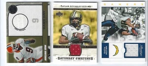 3 Football Memorabilia: Arrelious Benn, Taylor Stubblefield, Malcom Floyd - Picture 1 of 2