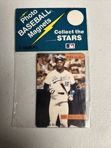 1 Very Rare 1989 MLB Phoenix Magnet -Factory Sealed-Bo Jackson Magnet🔥