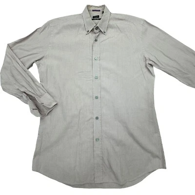 Camisa de vestir Paul Smith para hombre 15,5 a cuadros múltiples calce clásico con cuello abotonado Foto 1 de 4
