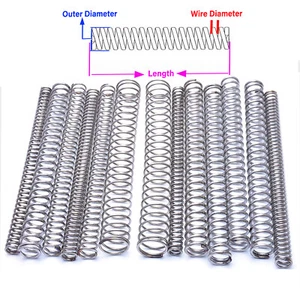 Compression Spring Various Size Wire Diameter 1.8~4.0 mm Stainless Steel - Picture 1 of 5