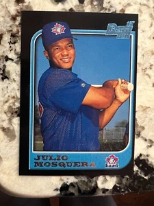 Tarjeta de novato Bowman 1997 primera Toronto Blue Jays Julio Mosquera #112 - Imagen 1 de 1