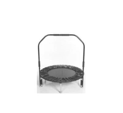 Needak Soft Folding Rebounder Black Mini Trampoline w/ Stabilization Bar USA - Image 1 of 4