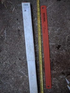 1x BAHCO HSS BI-METAL 550MM x50mm x2.25mm 6TPI Power Hacksaw Blade (=22"x2" - Imagen 1 de 1
