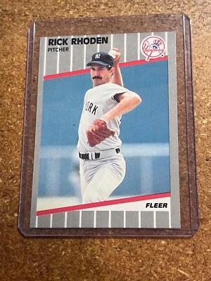 1989 Fleer Baseball # 266 Rick Rhoden - Image 1 of 2