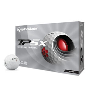 Taylormade TP5x White Golf Balls -  2021 Model 2 Dozen