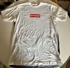 Supreme CDG Box Logo Tee White M S/S 13 Pre Owned