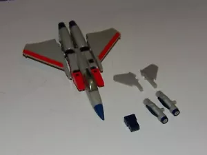 TRANSFORMERS G1 STARSCREAM CONEHEAD SEEKER JET ACCESSORIES VINTAGE ORIGINAL - Picture 1 of 5