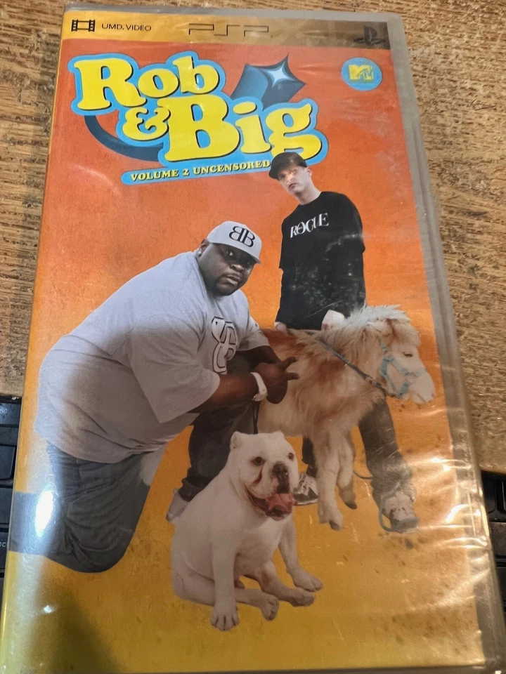 Rob & Big Volume Vol 2 Uncensored UMD Video PSP PlayStation Portable