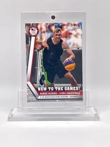 Robbie Hummel 2021 Topps TEAM USA "New to the Games" 3-ON-3 Basketball Card - Picture 1 of 2