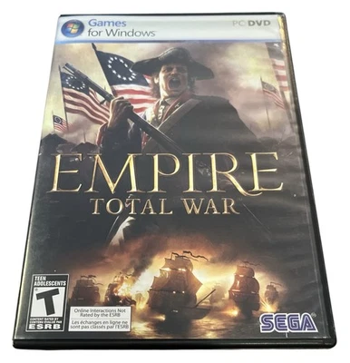 Empire: Total War (PC, 2009) Windows 2 Discs With CD Key - COMPLETE - Image 1 of 4