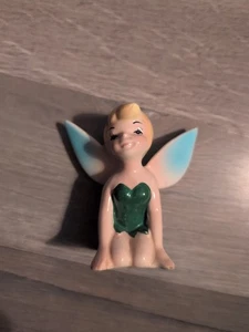 Vintage Disney TINKER BELL Porcelain Figurine made in Japan - Beautiful! . K4 - Picture 1 of 6