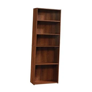 Beginnings 5-Shelf Bookcase, Bookshelf with Adjustable Storage Brook Cherry - Picture 1 of 7