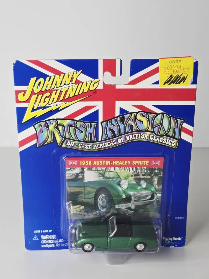 Johnny Lightning - British Invasion - 1958 Austin Healey Sprite - 1:64 Diecast - Image 1 of 4
