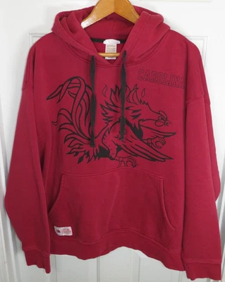 Majestic Section 101 South Carolina Gamecocks Hoodie Retro Big Logo Men’s 2XL - Image 1 of 4