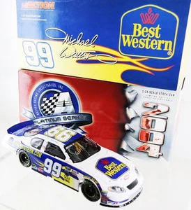 Michael Waltrip #99 Best Western 2004 Monte Carlo. Diecast 1/24. Autografiado - Imagen 1 de 1