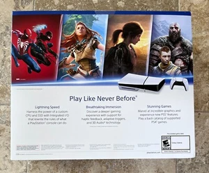 Sony PlayStation 5 Slim Disc Edition Console 1TB - NIB - Picture 1 of 4