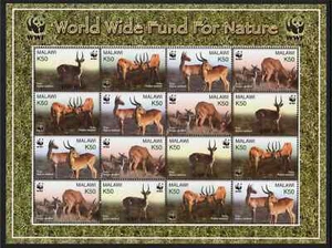Malawi 2003 Endangered Animals - The Puku SG 1013/16 Sheetlet Cat £28 MNH - Picture 1 of 1