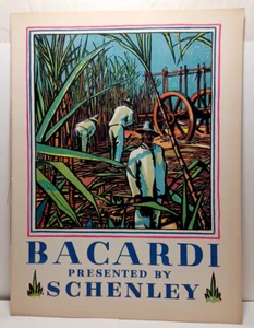 1934 Schenley Bacardi Presentation Advertising Brochure Wine & Spirits JRR12 - Picture 1 of 9