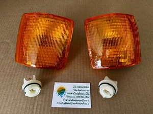 Audi 80 1978 1983 Coppia Fanali Freccia Anteriore Arancio - Foto 1 di 2