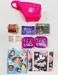 Lot of 9 Disney Toy Mini Brands Zuru Bags Lite Brite Kinetic Sand $10 Shop Cart - Picture 1 of 2
