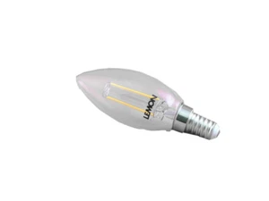 3 x LED Kerze Filament E14  2W 250 Lumen WW Glühbirne (5010018) - Bild 1 von 2
