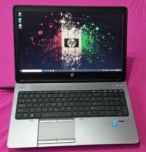 HP Probook 650 G1 laptop Intel i7-4810MQ 2.5-3.5Ghz 8GB 256GB Radeon 8570M W10 - Picture 1 of 12