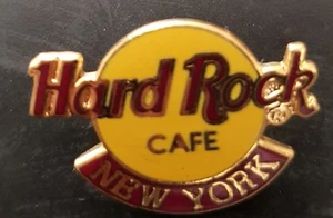 Hard Rock Cafe pin New York Small Yellow Classic Logo Pin - Bild 1 von 1