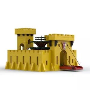 Classic Yellow Castle From 1978 1178 Pieces Modular Building for Aged 15+ - Picture 1 of 6