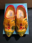 DECORATIVE DUTCH WOODEN CLOGS SHOES 19 CM DGO006044 NEW FREE SHIPPING