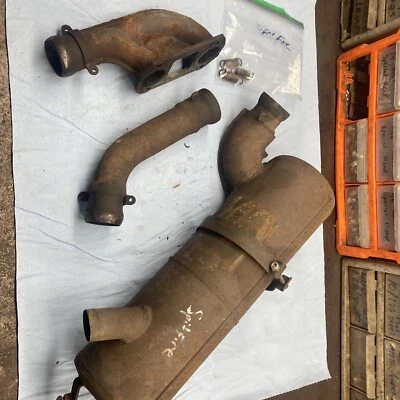 1978 - 1979 John Deere Spitfire Vintage Snowmobile Exhaust Muffler 340 Kohler FA Foto 1 de 4