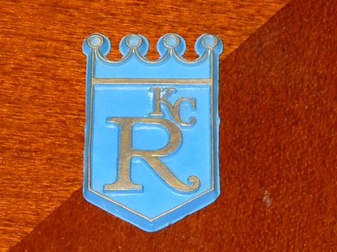 KANSAS CITY ROYALS Vintage Old MLB RUBBER Baseball FRIDGE MAGNET Standings Board Cover