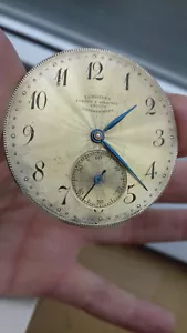 Longines Cuervo y Sobrinos 18.89 M WATCH POCKET MOVEMENT + DIAL + HANDS REF 6 - Imagen 1 de 8