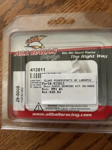 04-12 Honda CRF250R CRF250X All Balls Lower Rear Shock Bearing Kit 413811 WM13I - Picture 1 of 2