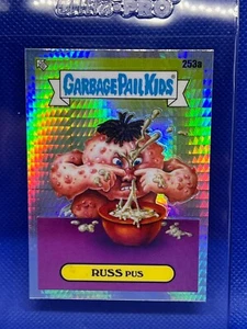 2024 Topps Garbage Pail Kids Chrome Russ Puss Prism Refractor #253a - Imagen 1 de 2