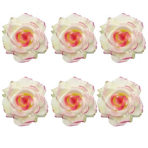 Deko Rosenköpfe creme rosa Hochzeit streuen Tischdeko Verlobung Hochzeitsdeko - Bild 1 von 3