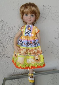 Outfit für Dianne Effner 13" Little Darling: Kleid, Strickjacke und Schuhe - Bild 1 von 7
