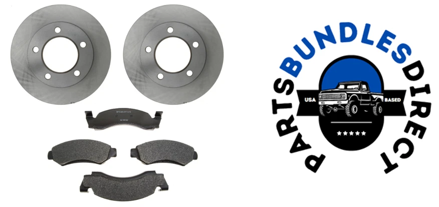 Kit de rotor y almohadilla Raybestos Ford Bronco F100 F150 Foto 1 de 1