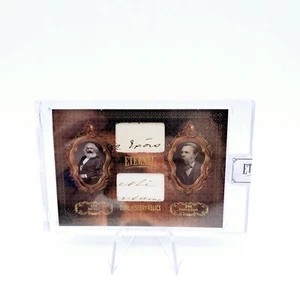 2024 Eternal Cuts Karl Marx Friedrich Engels Double Relic /99 - Picture 1 of 2
