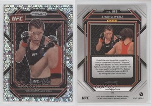 2023 Panini Prizm UFC Variation Under Card Prizm Zhang Weili #198.2