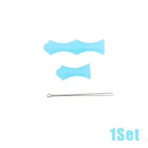 1 Set Soft Silicone Bow String Finger Saver/ Guard/ Tab for Archery Recurve Bow - Picture 1 of 14