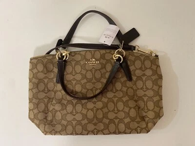 Cartera pequeña Coach Signature Kelsey F36625 nueva Foto 1 de 2