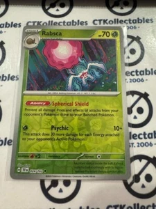 Rabsca Reverse Holo Scarlet & Violet Temporal Forces # 024/162 Pokemon - Bild 1 von 1