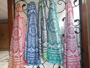 Indian Mandala Tapestry Wall Hanging Bedspread Boho Ethnic Art Blanket Throw Mat - Picture 1 of 26